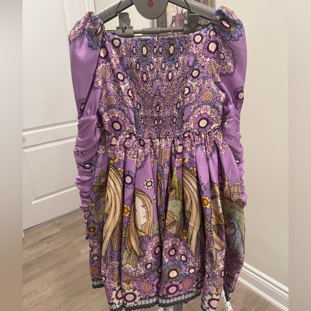 ZIMMERMANN Cosmic Twist Front Mini Dress - Picture 3 of 12